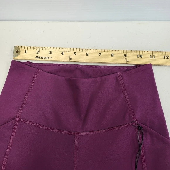 Girlfriend Collective Leggings Plum Style 4024 Yoga Workout Pants Sz Small NWT - Picture 11 of 13